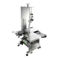 ПИЛА ДЛЯ РЕЗКИ МЯСА HURAKAN HKN-SE/3370 INOX ПОДВ. СТОЛ