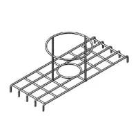 ПОДСТАВКА ДЛЯ ДОЗАТОРА ТЕСТА HURAKAN HKN-DD03-H81626